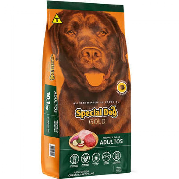 RAÇÃO SPECIAL DOG GOLD 20kg